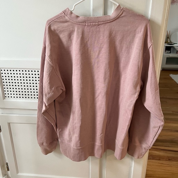 Talentless Unisex Crewneck Sweatshirt in Nude Pink - Picture 3 of 6